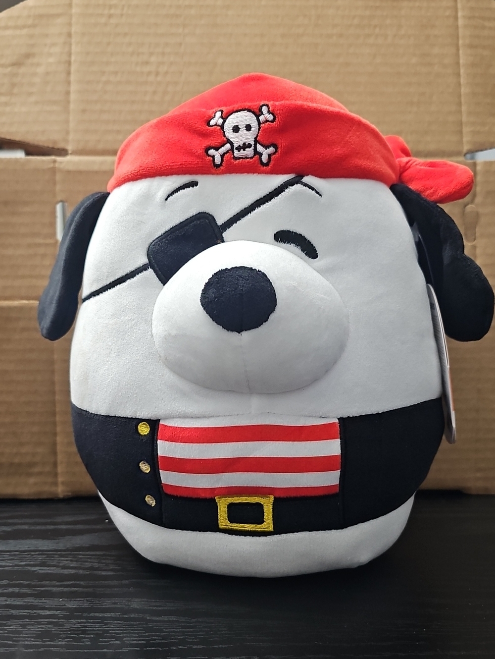 Squishmallows Halloween Pirate Snoopy